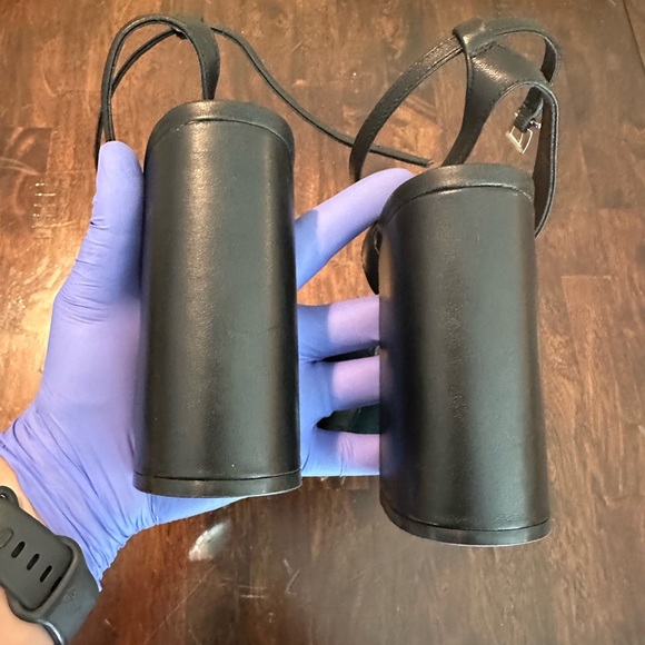 STEVE MADEN Carolyn Black Leather NWB - Picture 13 of 15